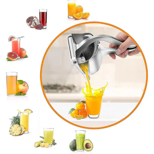 Exprimidor Metálico Premium – ¡Jugo Natural en Segundos sin Esfuerzo!
