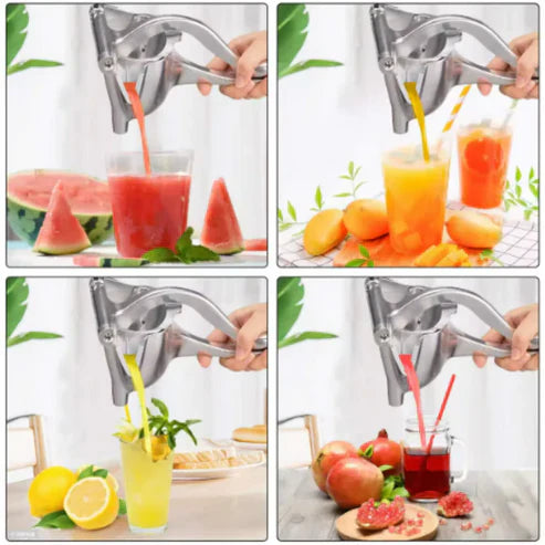 Exprimidor Metálico Premium – ¡Jugo Natural en Segundos sin Esfuerzo!