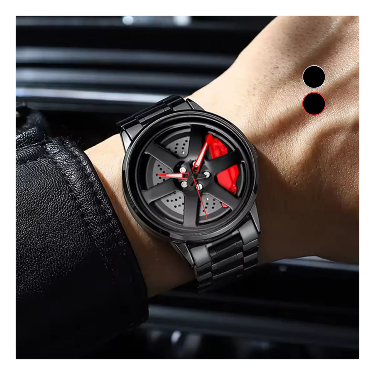 RELOJ GIRATORIO CASUAL| AUTOS DE CARRERAS RIN