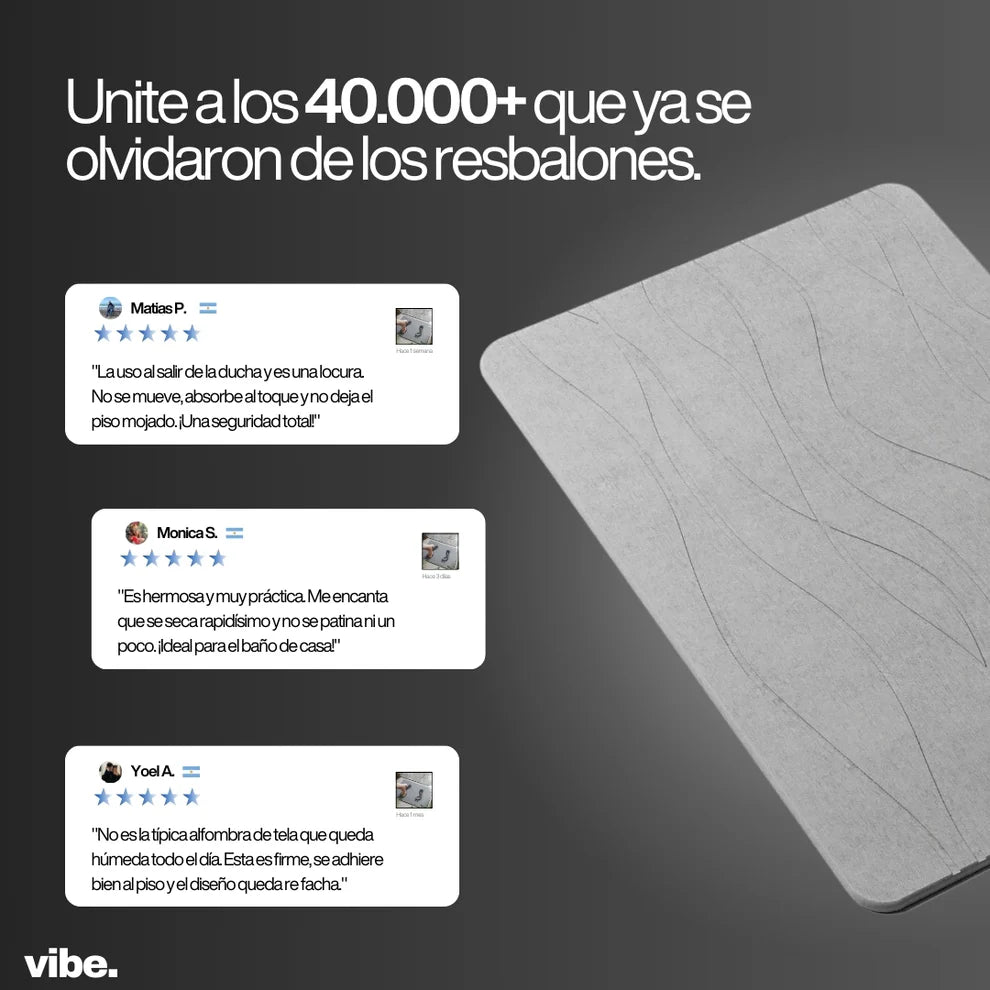Alfombra Antideslizante Diatomita
