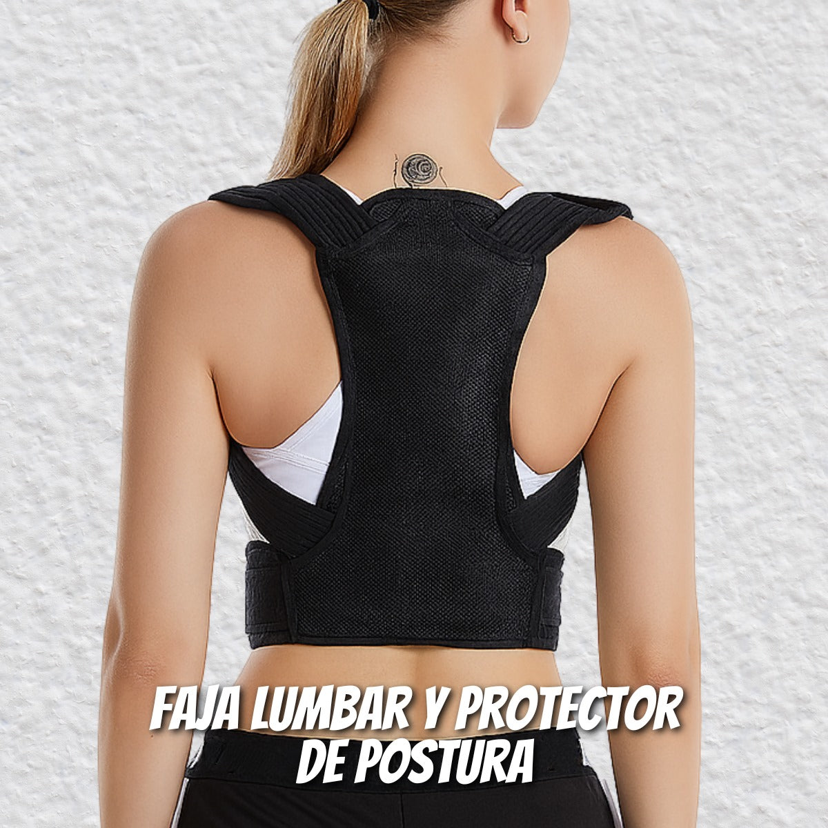 FAJA LUMBAR Y CORRECTOR DE POSTURA PRETTY GRILL