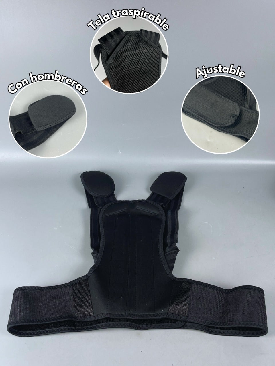 FAJA LUMBAR Y CORRECTOR DE POSTURA PRETTY GRILL